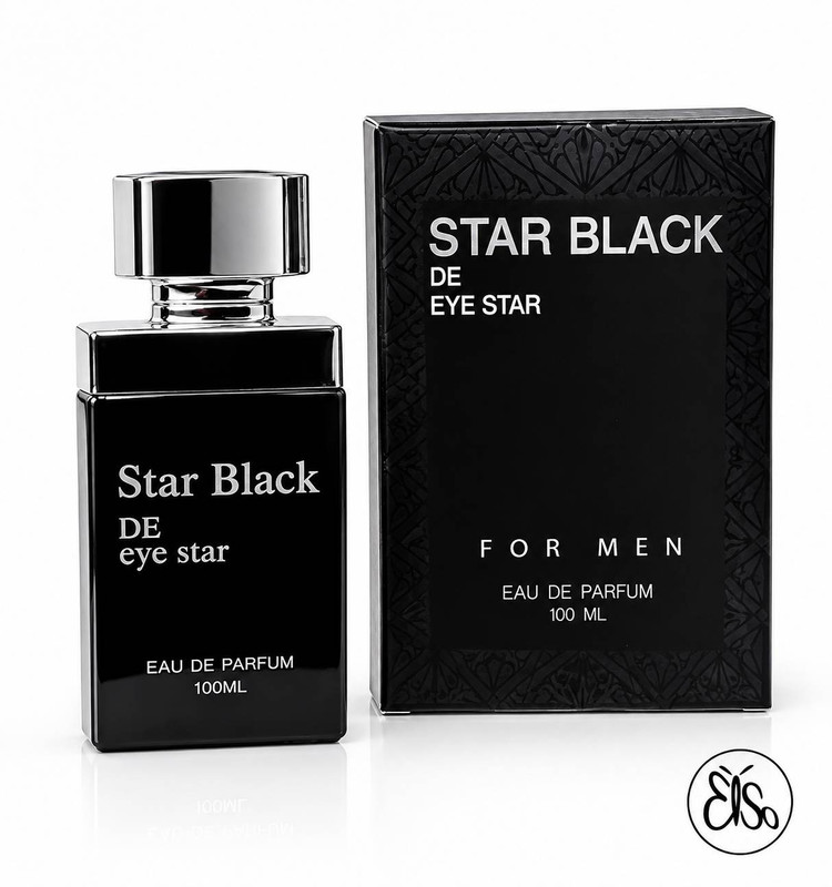 عطر ادوپرفیوم مردانه آی استار مدل Star Black حجم 100 میلی لیتر