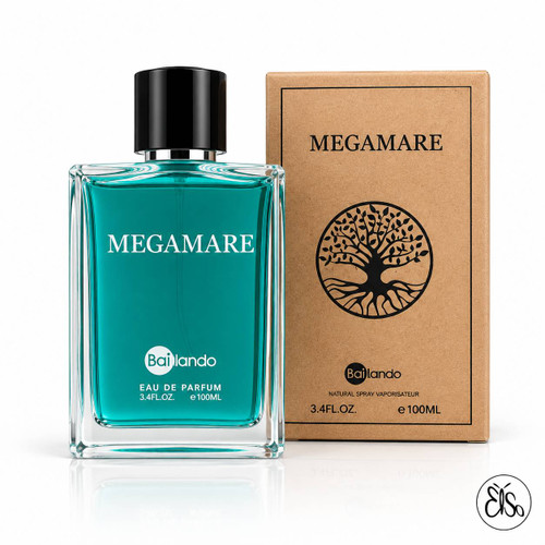 عطر ادوپرفیوم مردانه بایلندو مدل Megamare حجم 100میلی لیتر