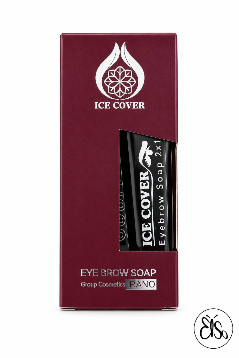 ژل ابرو قهوه ای شاین دار ice cover